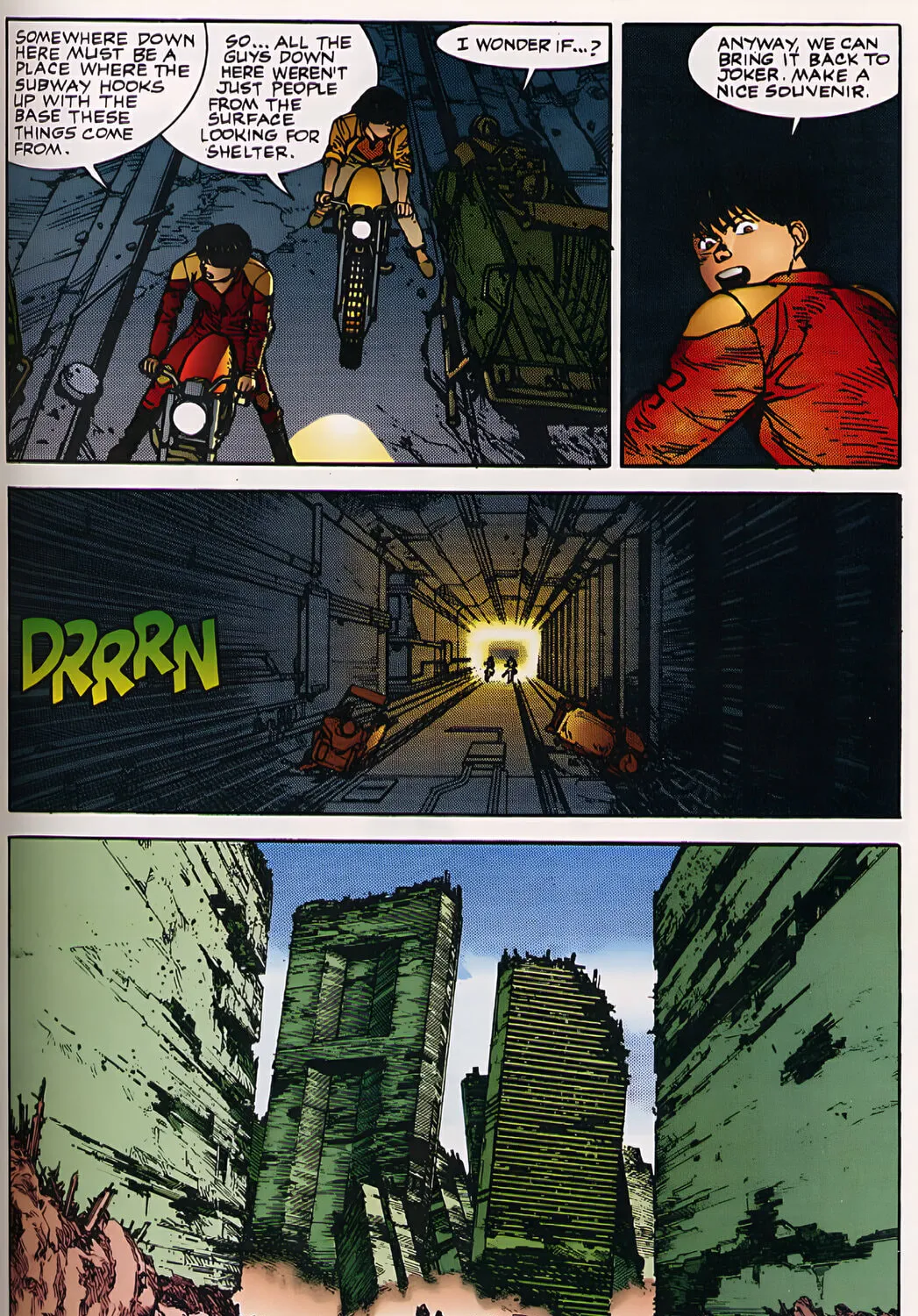 Akira (Colored) Chapter 25 page 73 - 