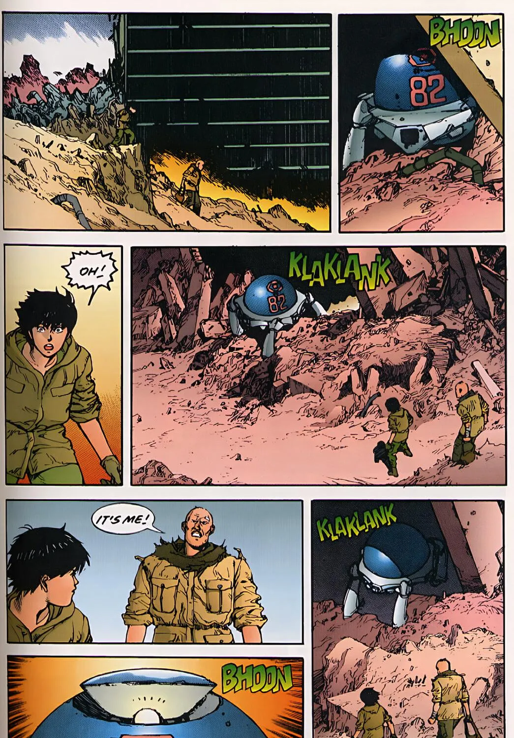 Akira (Colored) Chapter 25 page 77 - 