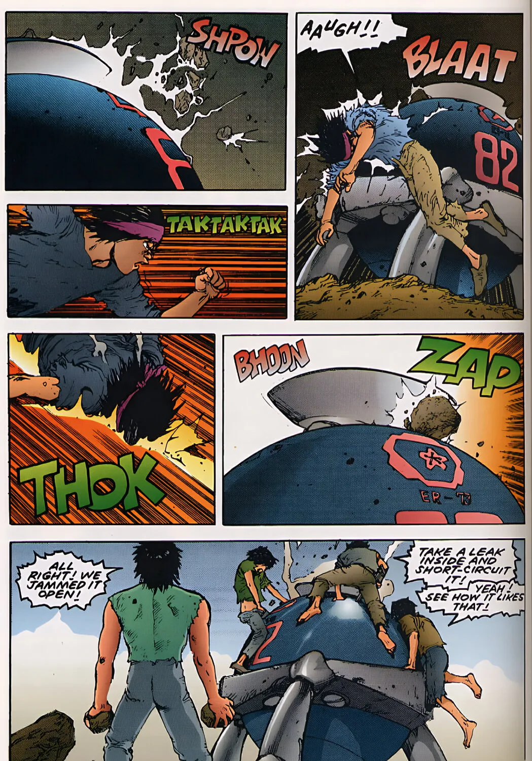 Akira (Colored) Chapter 25 page 87 - 