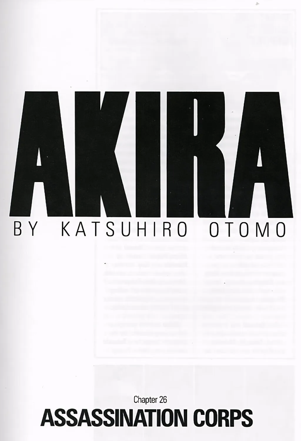 Akira (Colored) Chapter 26 page 3 - 