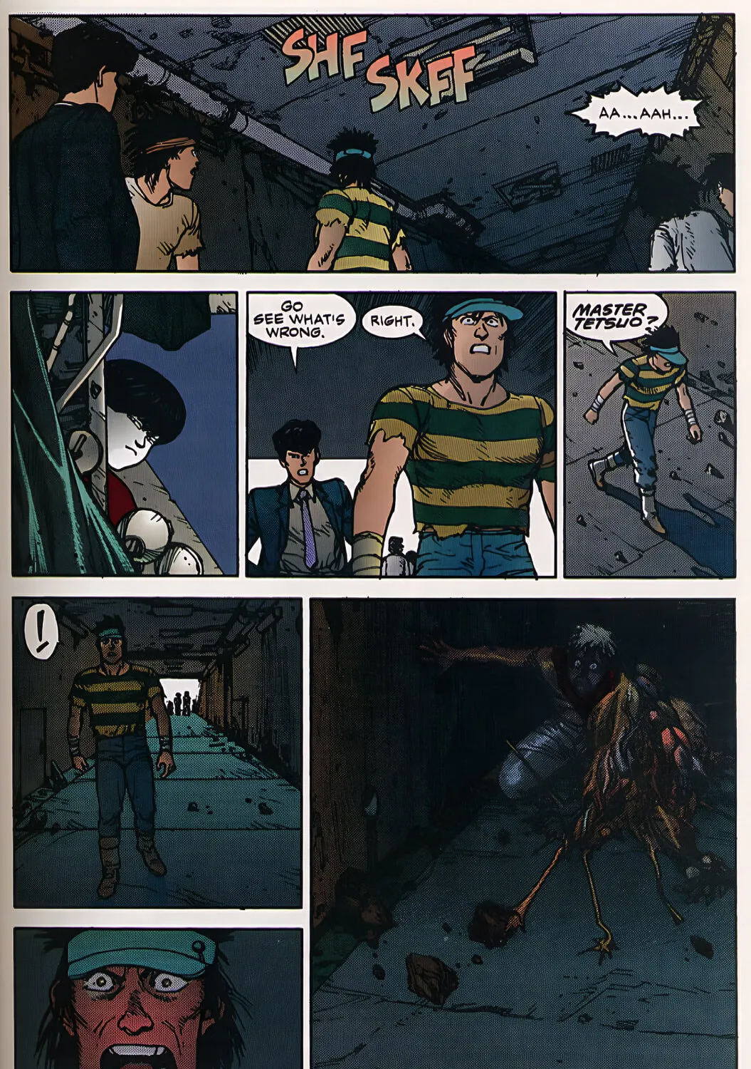 Akira (Colored) Chapter 28 page 61 - 