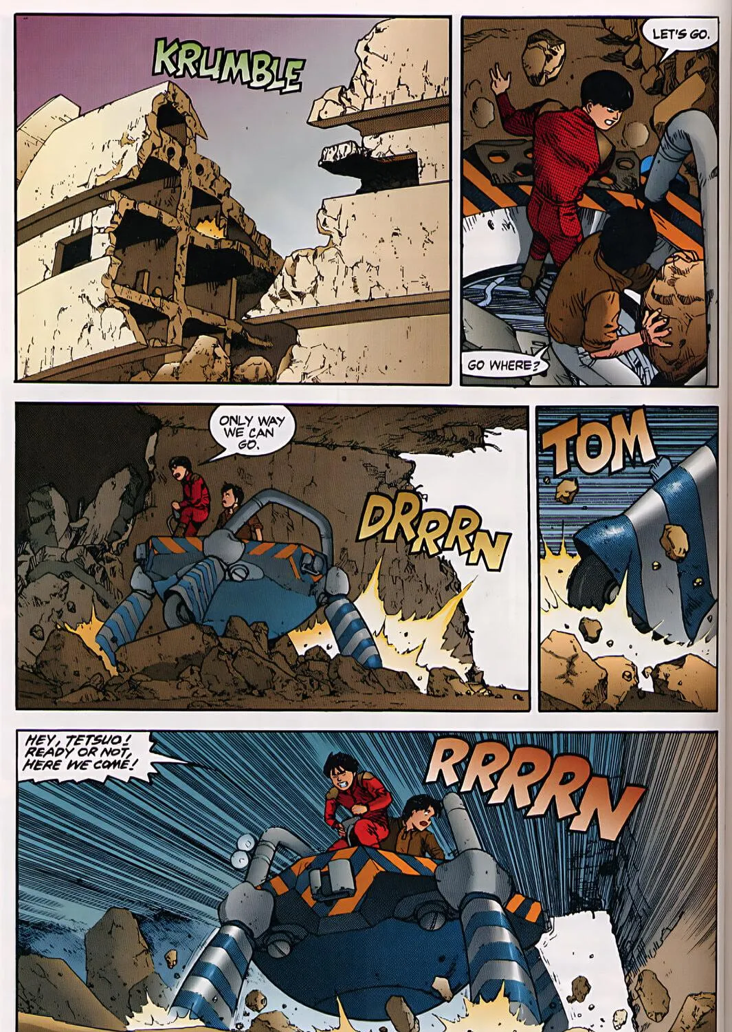 Akira (Colored) Chapter 31 page 107 - 