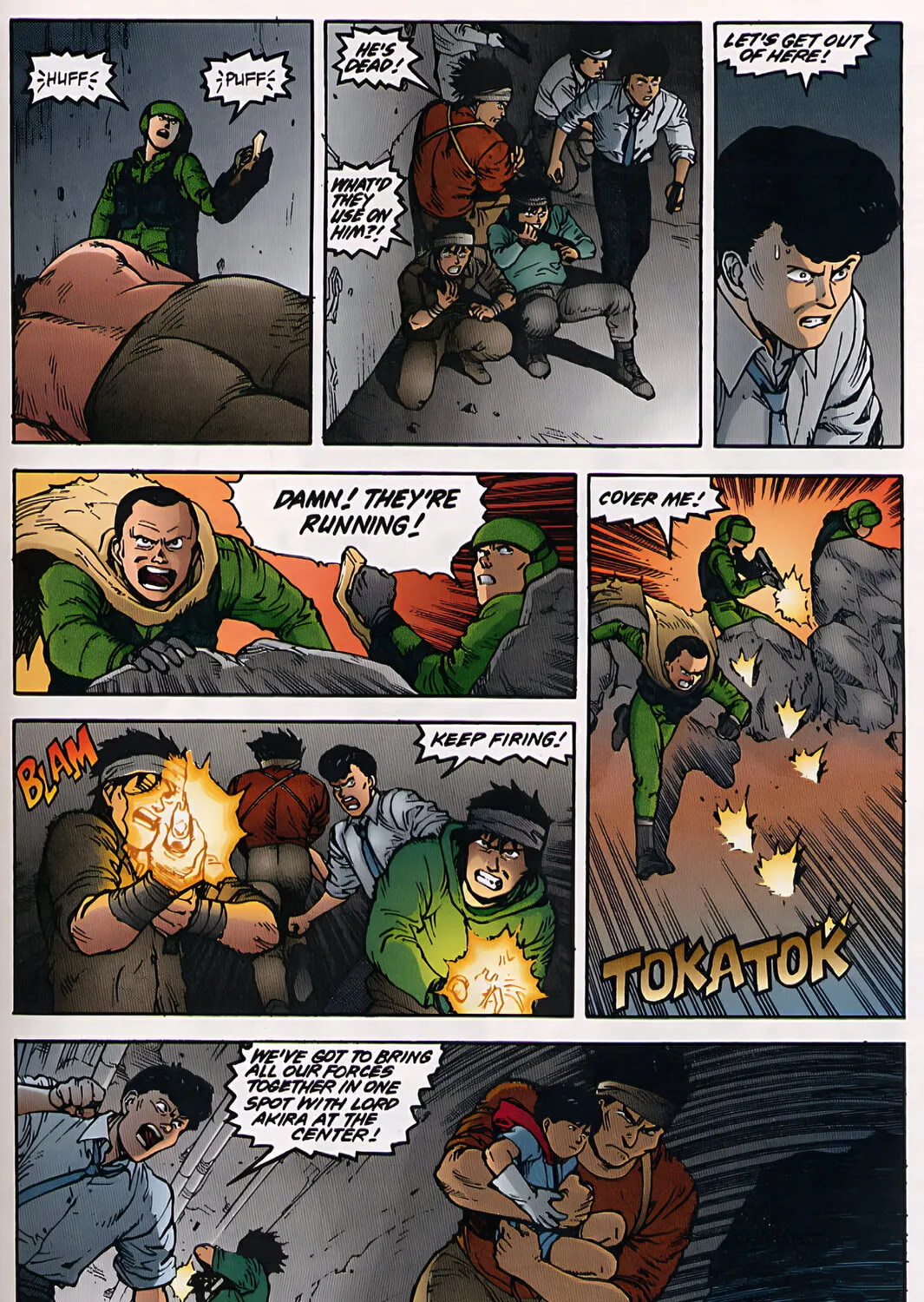 Akira (Colored) Chapter 31 page 121 - 