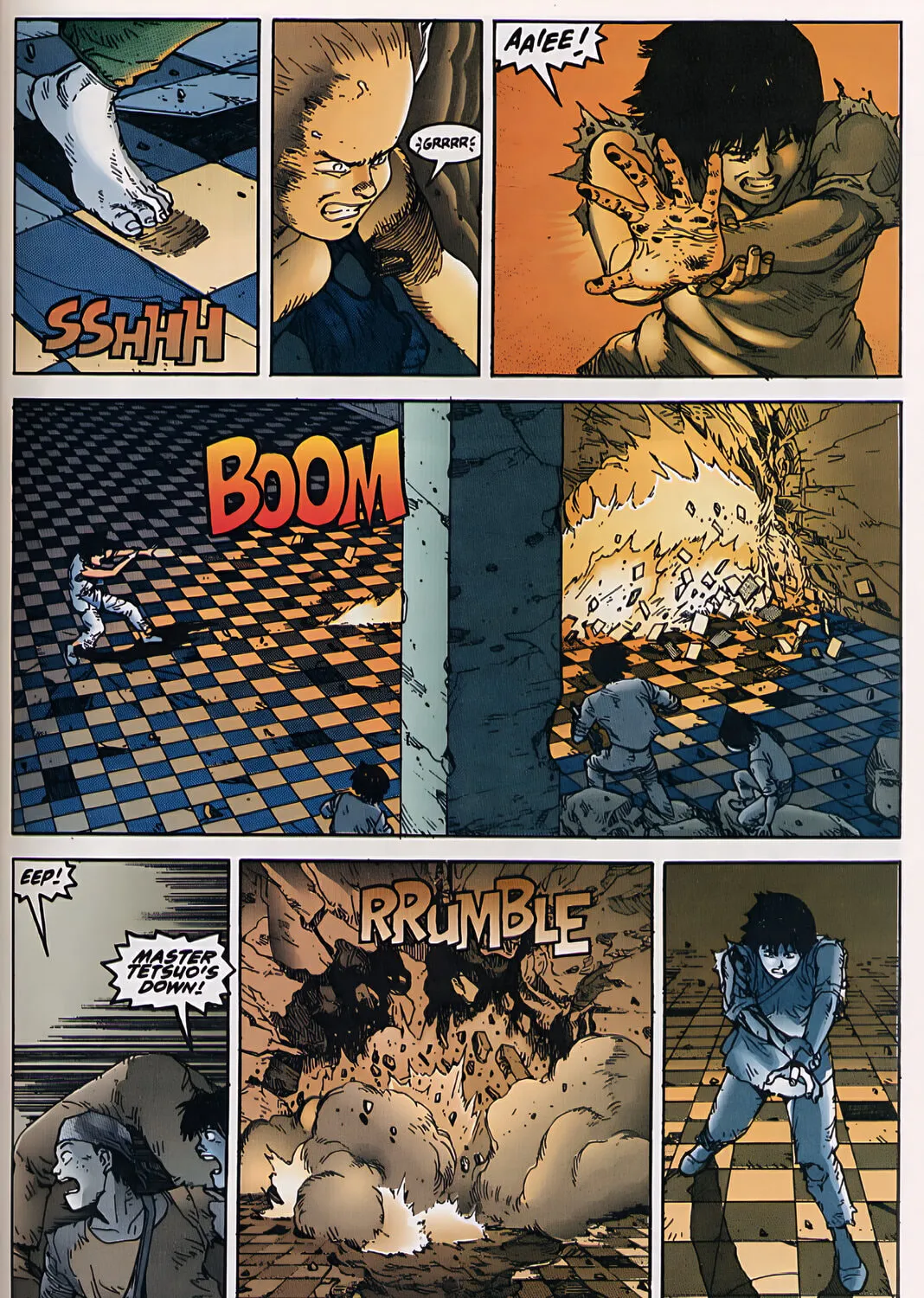 Akira (Colored) Chapter 32 page 105 - 