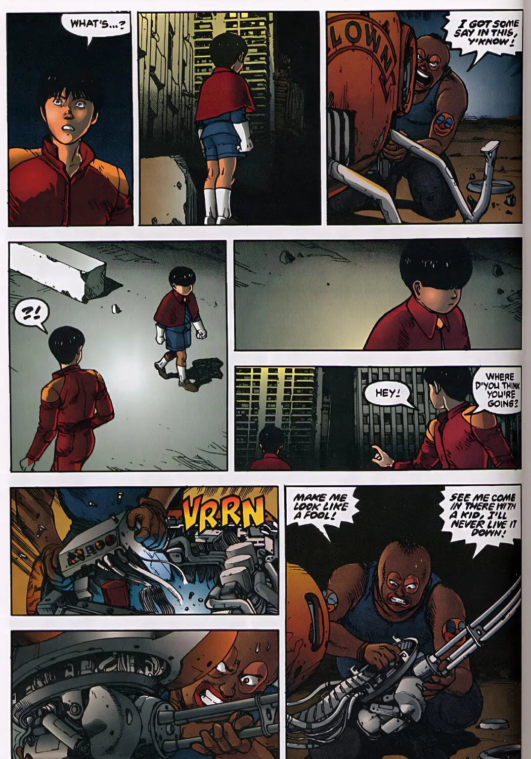 Akira (Colored) Chapter 34 page 35 - 