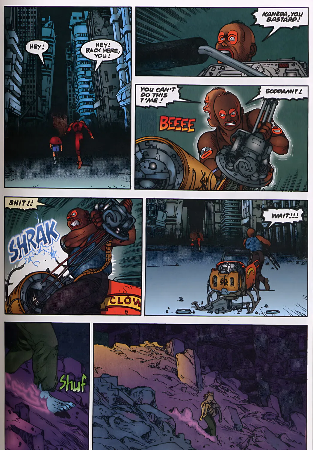 Akira (Colored) Chapter 34 page 37 - 