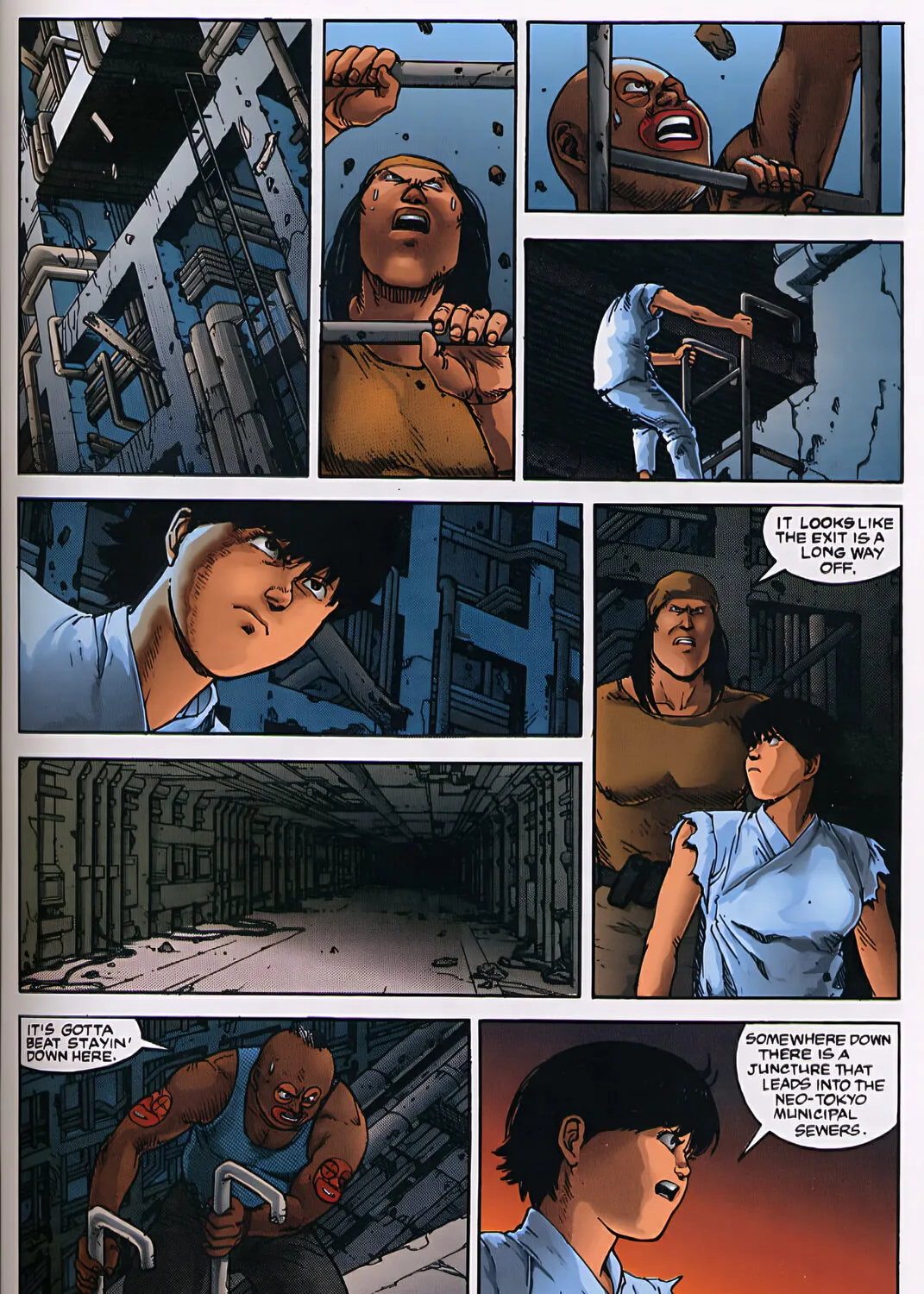 Akira (Colored) Chapter 35 page 93 - 