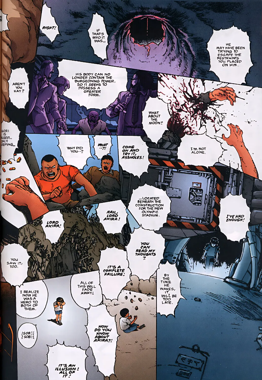 Akira (Colored) Chapter 36 page 141 - 