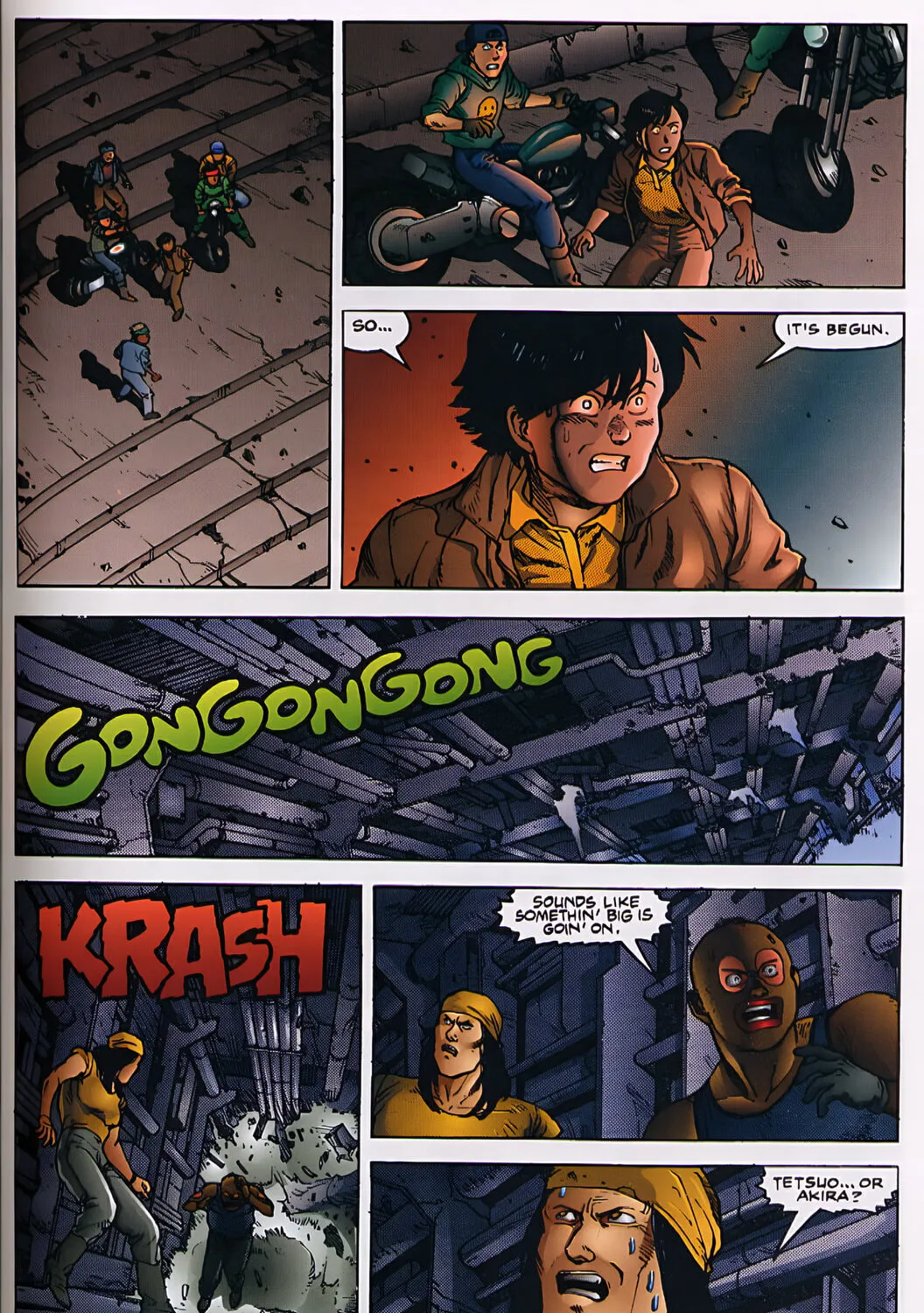 Akira (Colored) Chapter 36 page 73 - 