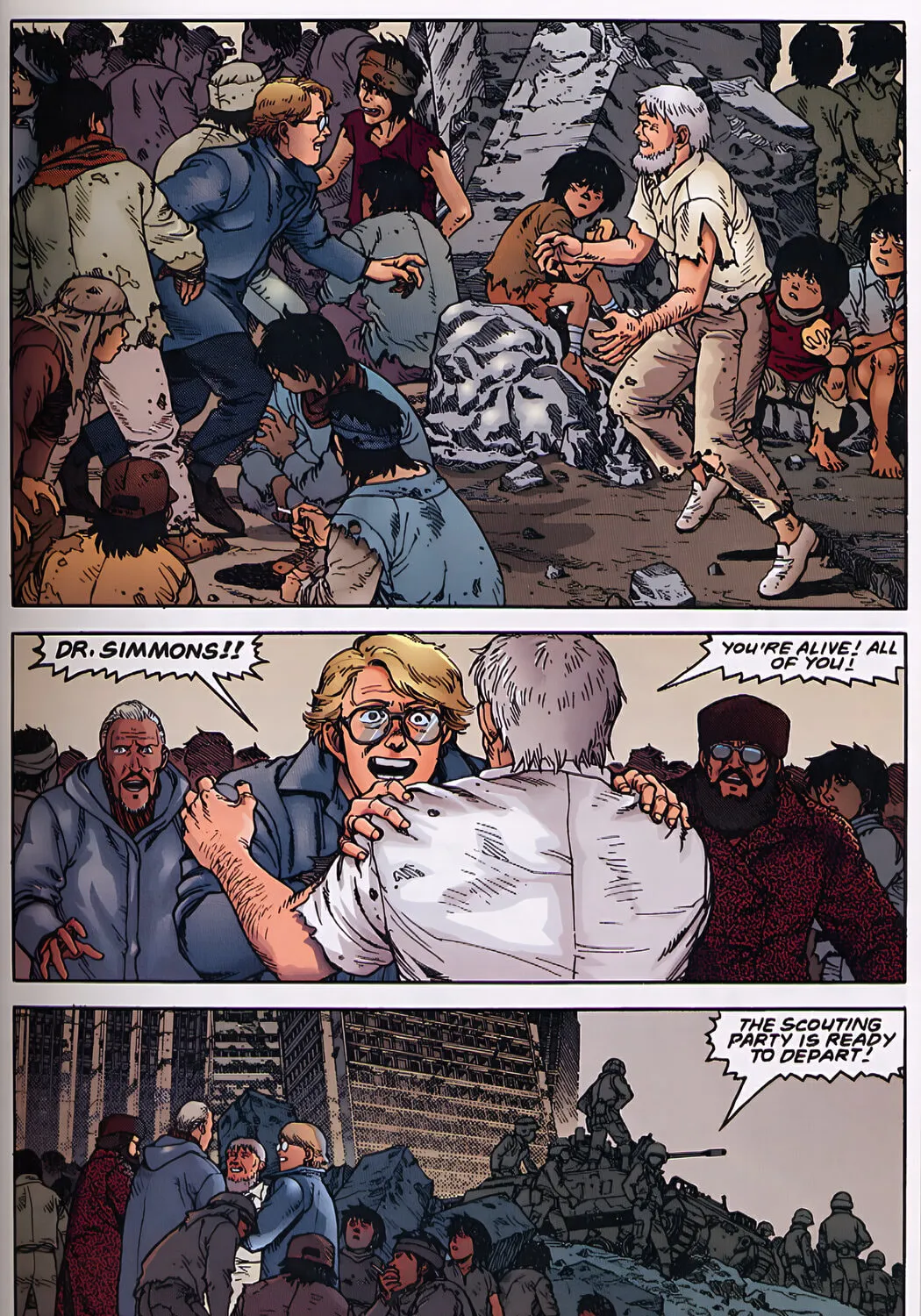 Akira (Colored) Chapter 38 page 21 - 