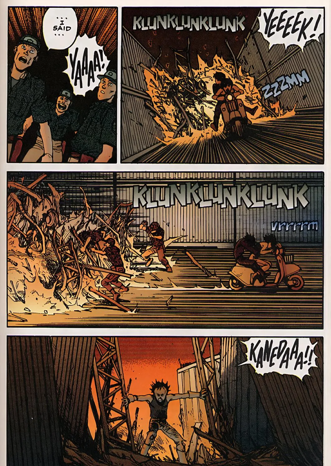 Akira (Colored) Chapter 6 page 107 - 
