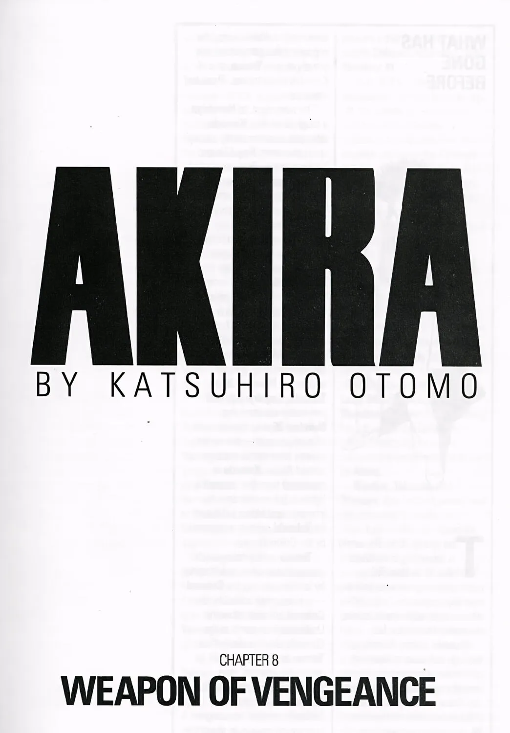 Akira (Colored) Chapter 8 page 1 - 
