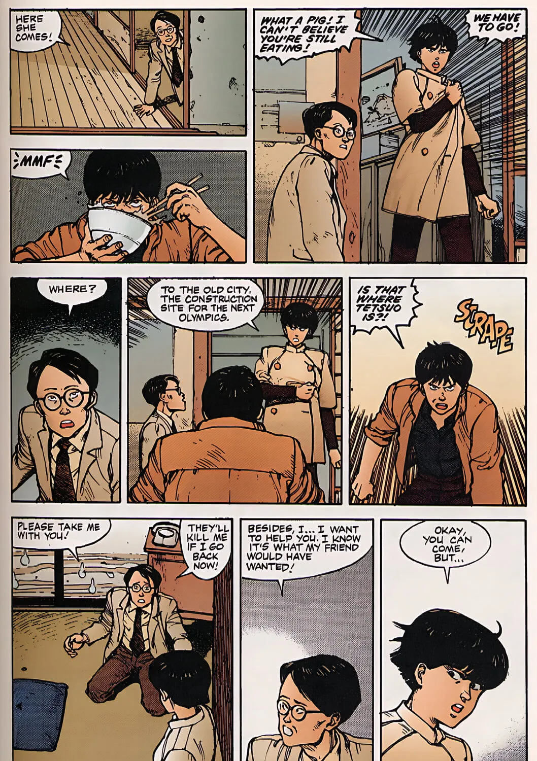 Akira (Colored) Chapter 9 page 61 - 