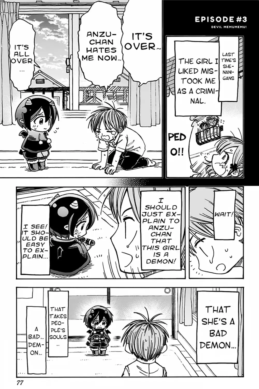 Akuma no Memumemu-chan Chapter 3 page 1 - 