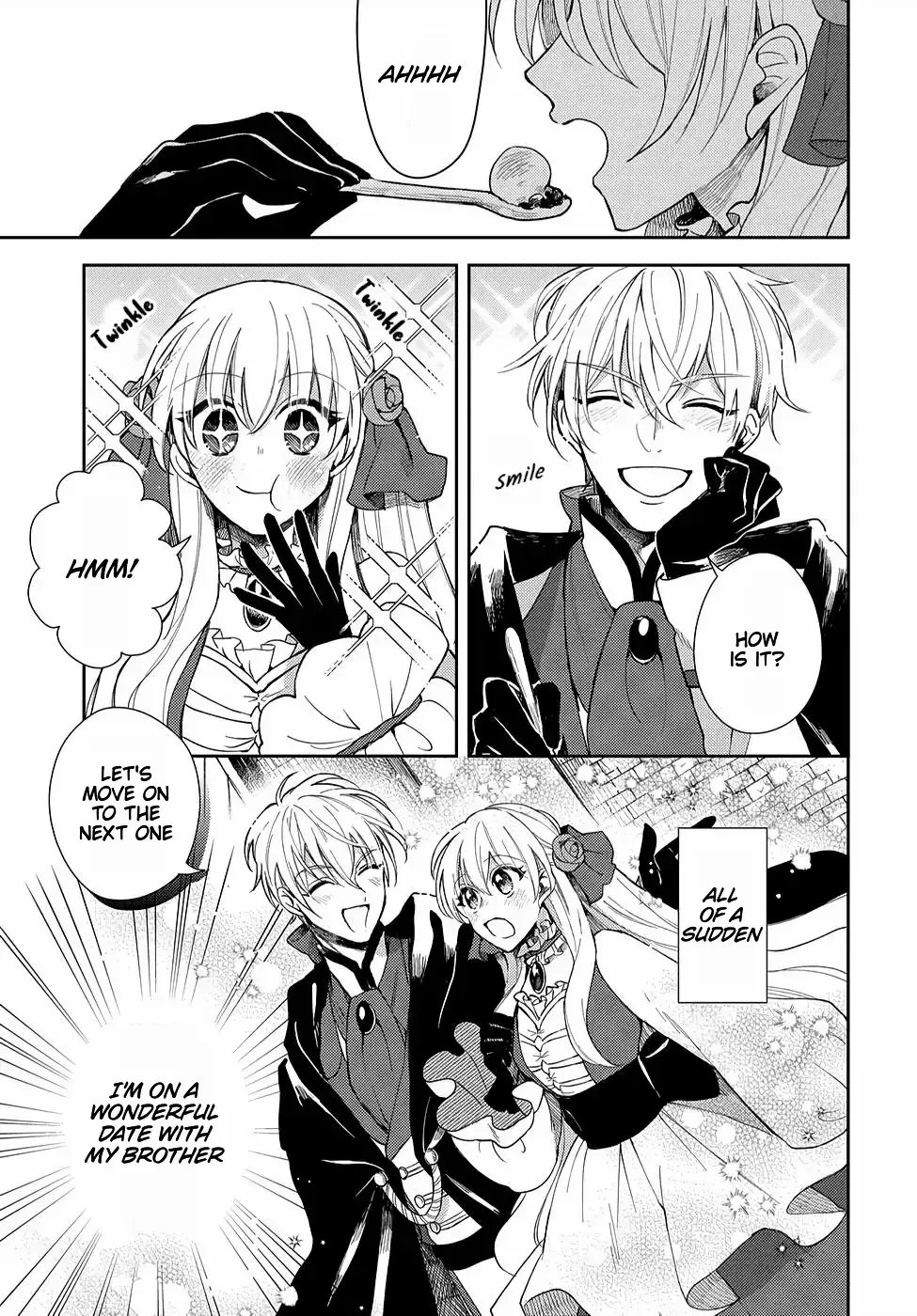 Akuyaku Reijou no Onii-sama wa Kouryaku Taishougaidesu!! Chapter 7 page 3 - 