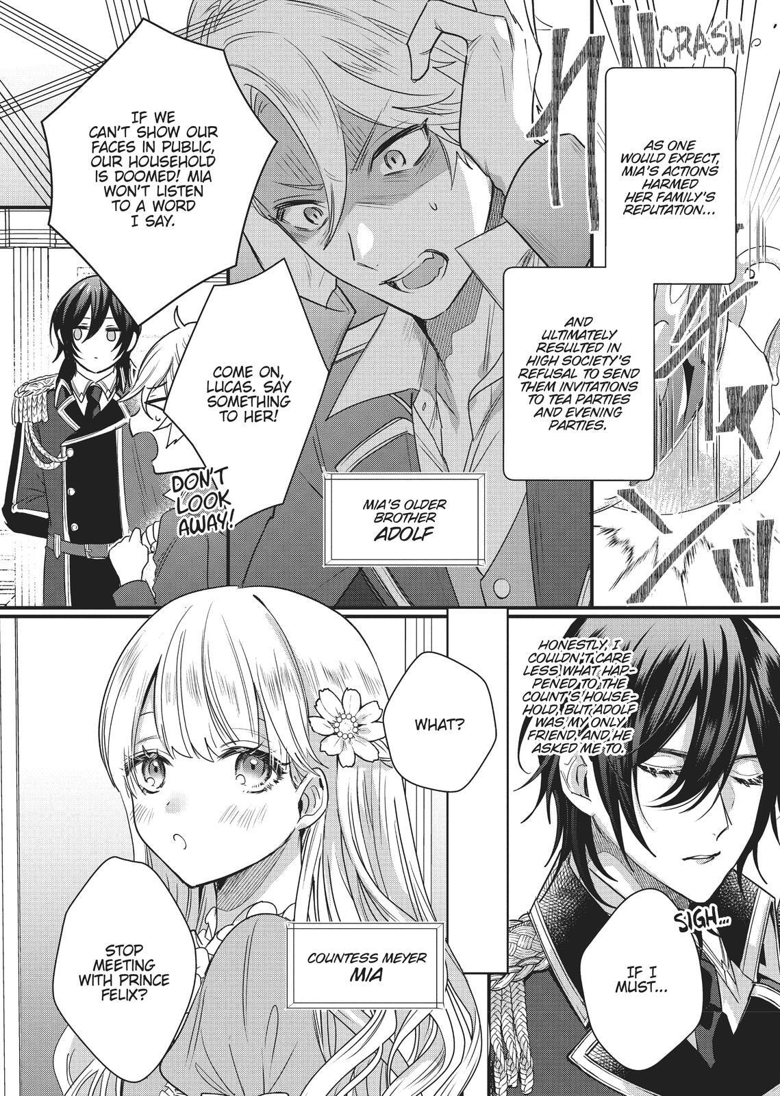 Akuyaku Reijou to Kichiku Kishi Chapter 3 page 10 - 