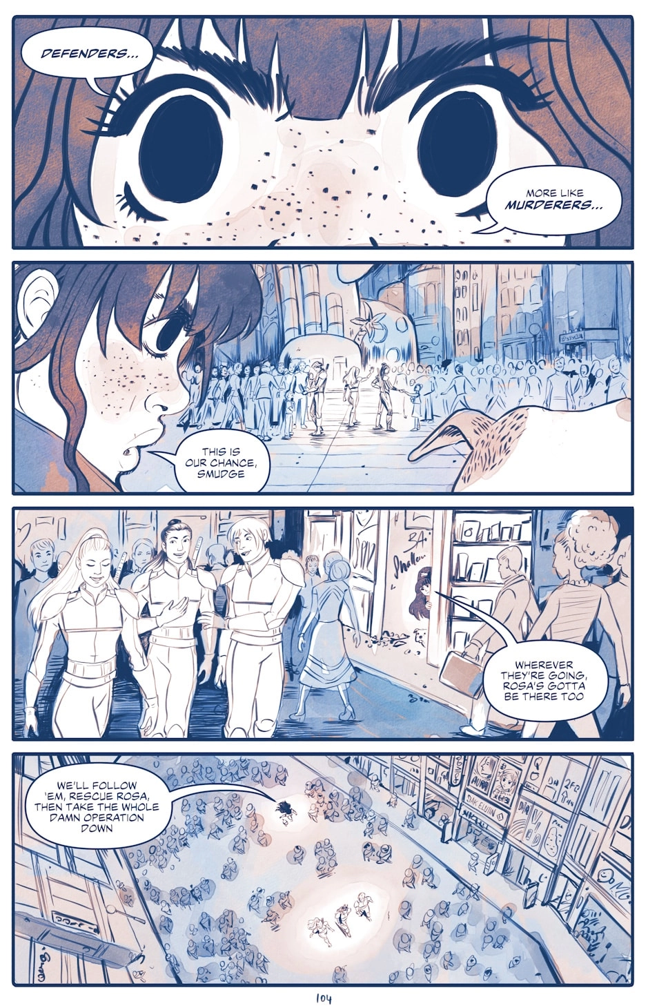 Alien Hand Chapter 104 page 1 - 