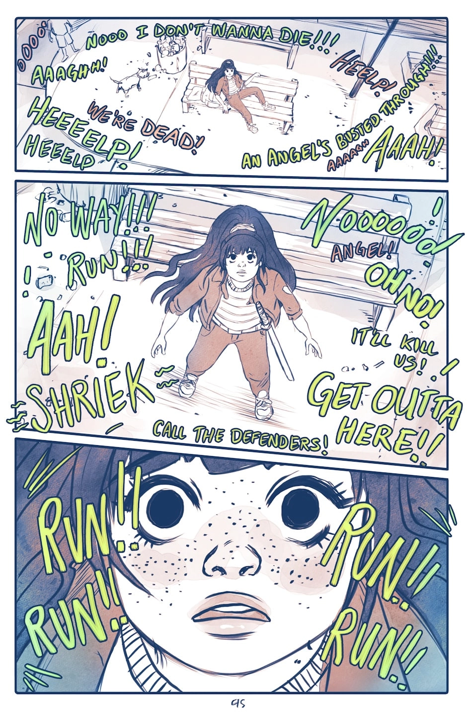 Alien Hand Chapter 95 page 1 - 