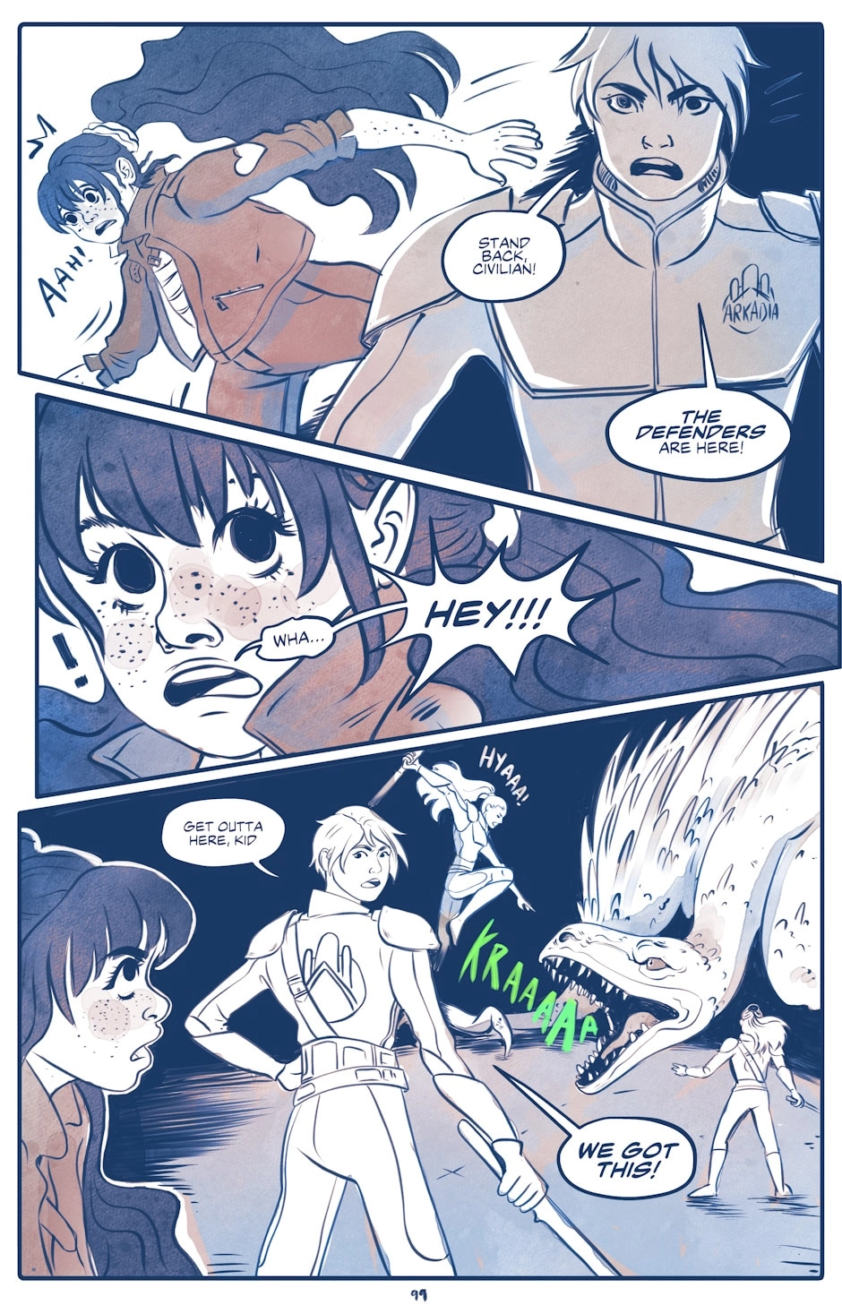 Alien Hand Chapter 99 page 1 - 