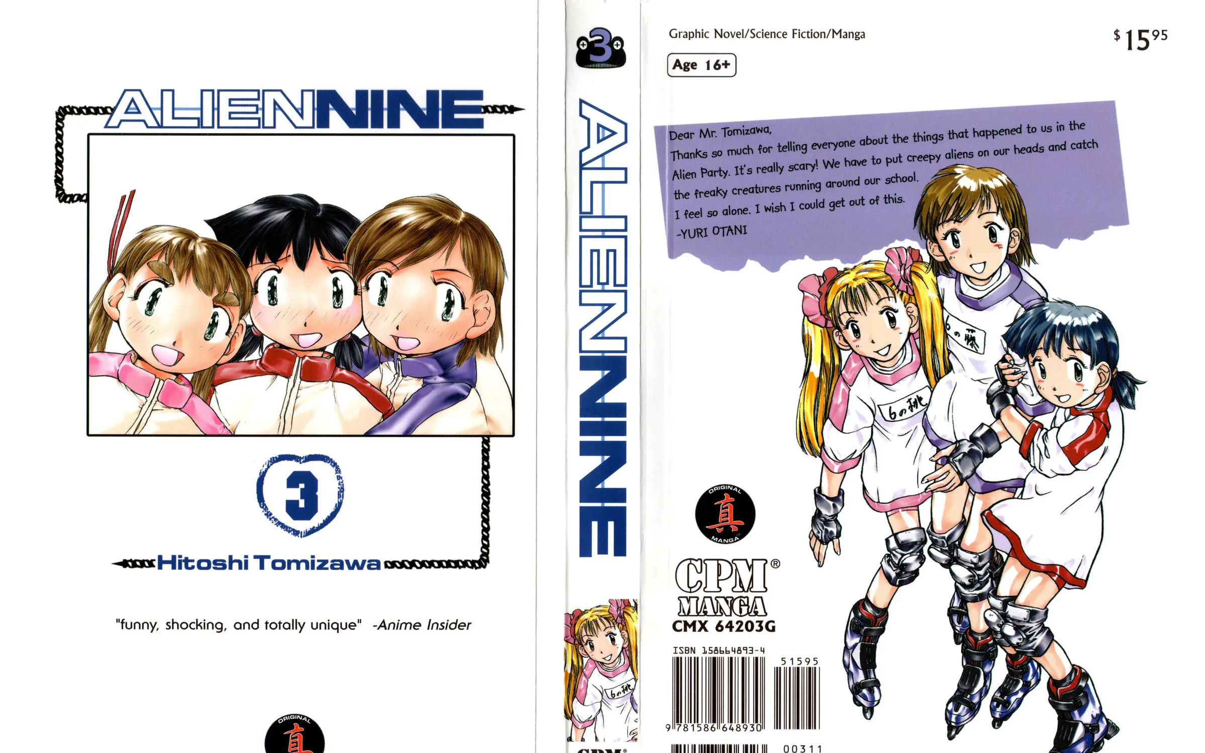 Alien Nine Chapter 21 page 1 - 