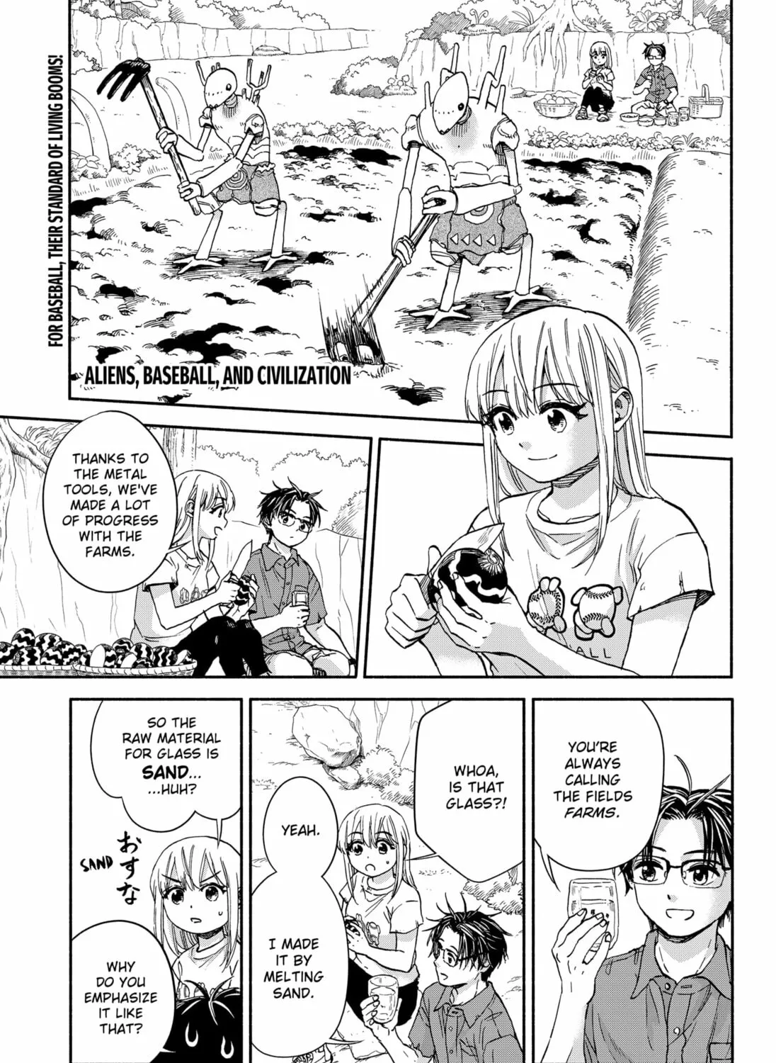 Aliens, Baseball, and Civilization Chapter 13 page 1 - 