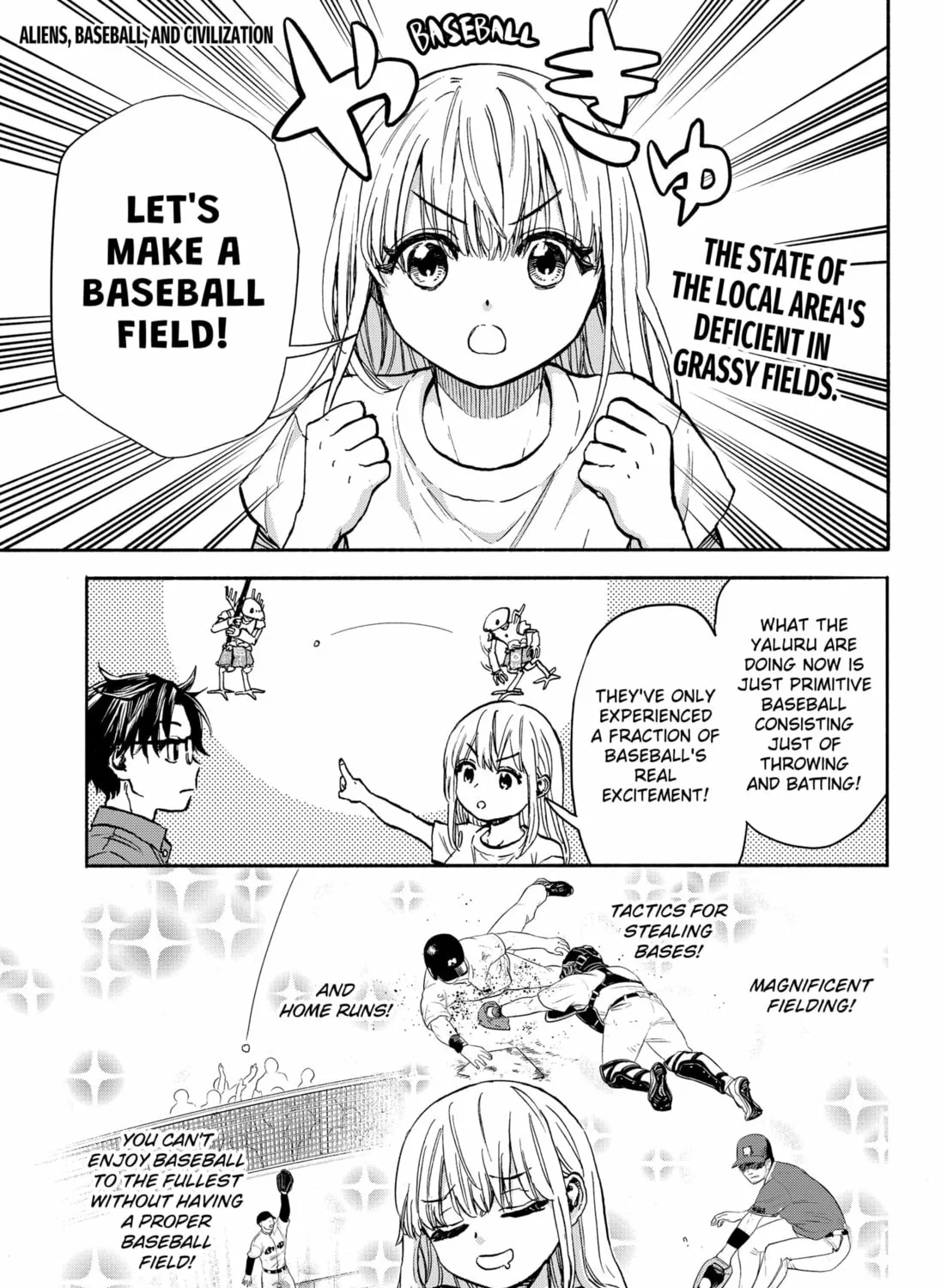 Aliens, Baseball, and Civilization Chapter 2 page 1 - 