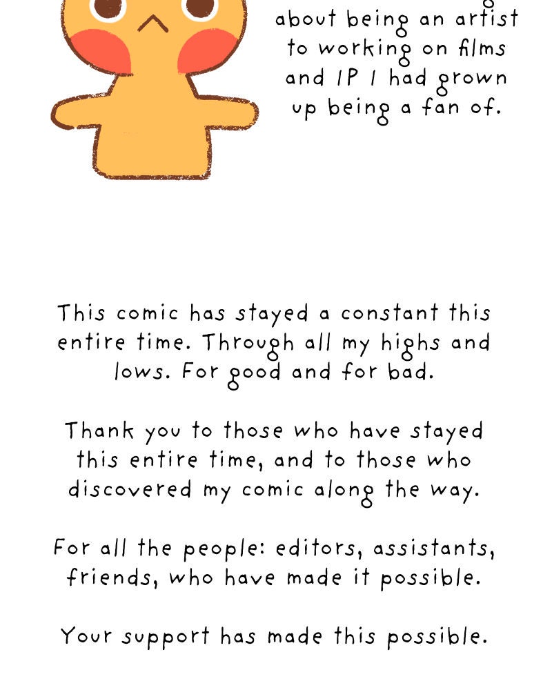 All Haven Academy Artist Note - Thank you page 3 - 