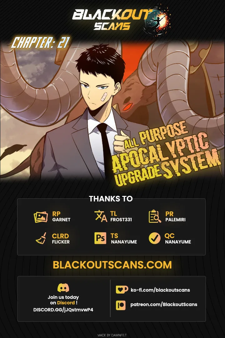 All Purpose Apocalyptic Upgrade System Chapter 21 page 1 - 