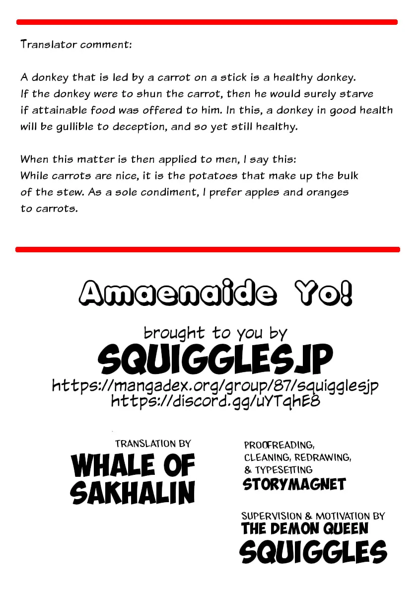 Amaenaide yo!! Chapter 19 page 38 - 