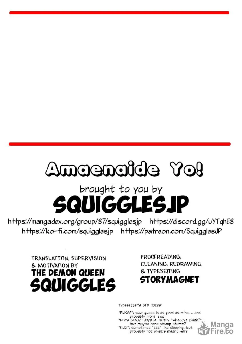 Amaenaide yo!! Chapter 26 page 35 - 