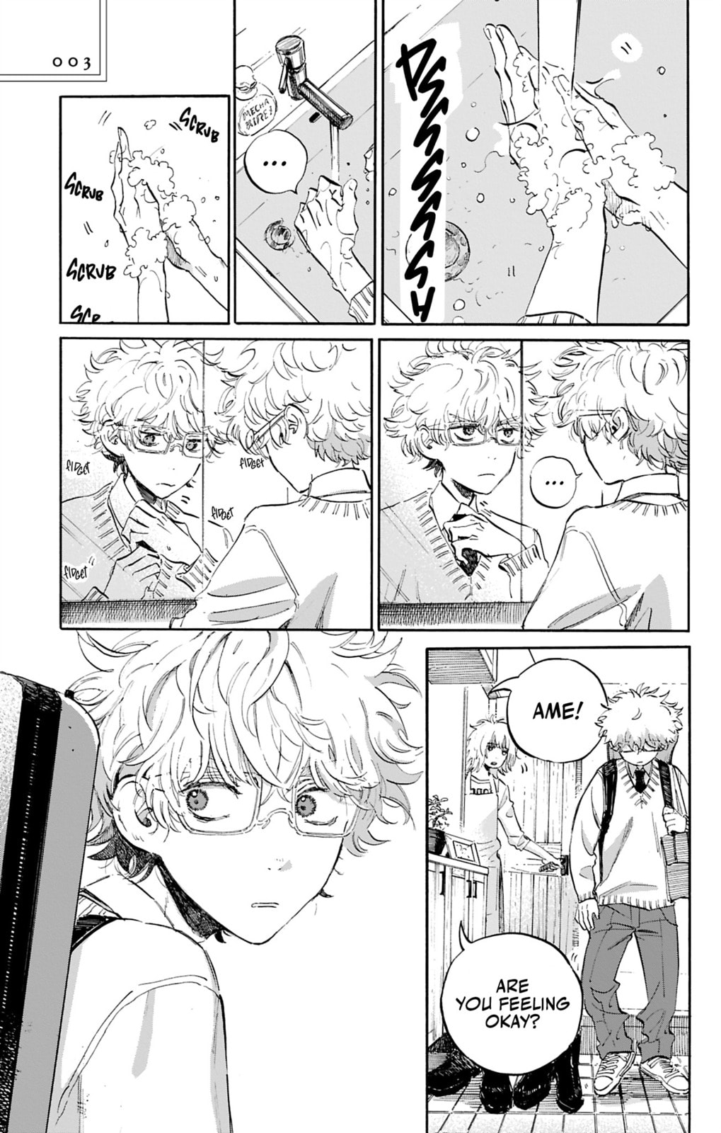 Ame to Umi Chapter 3 page 1 - 