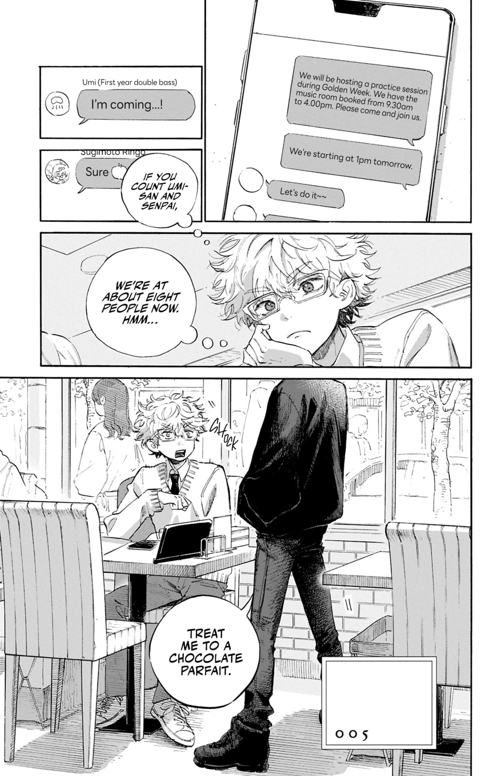 Ame to Umi Chapter 5 page 1 - 