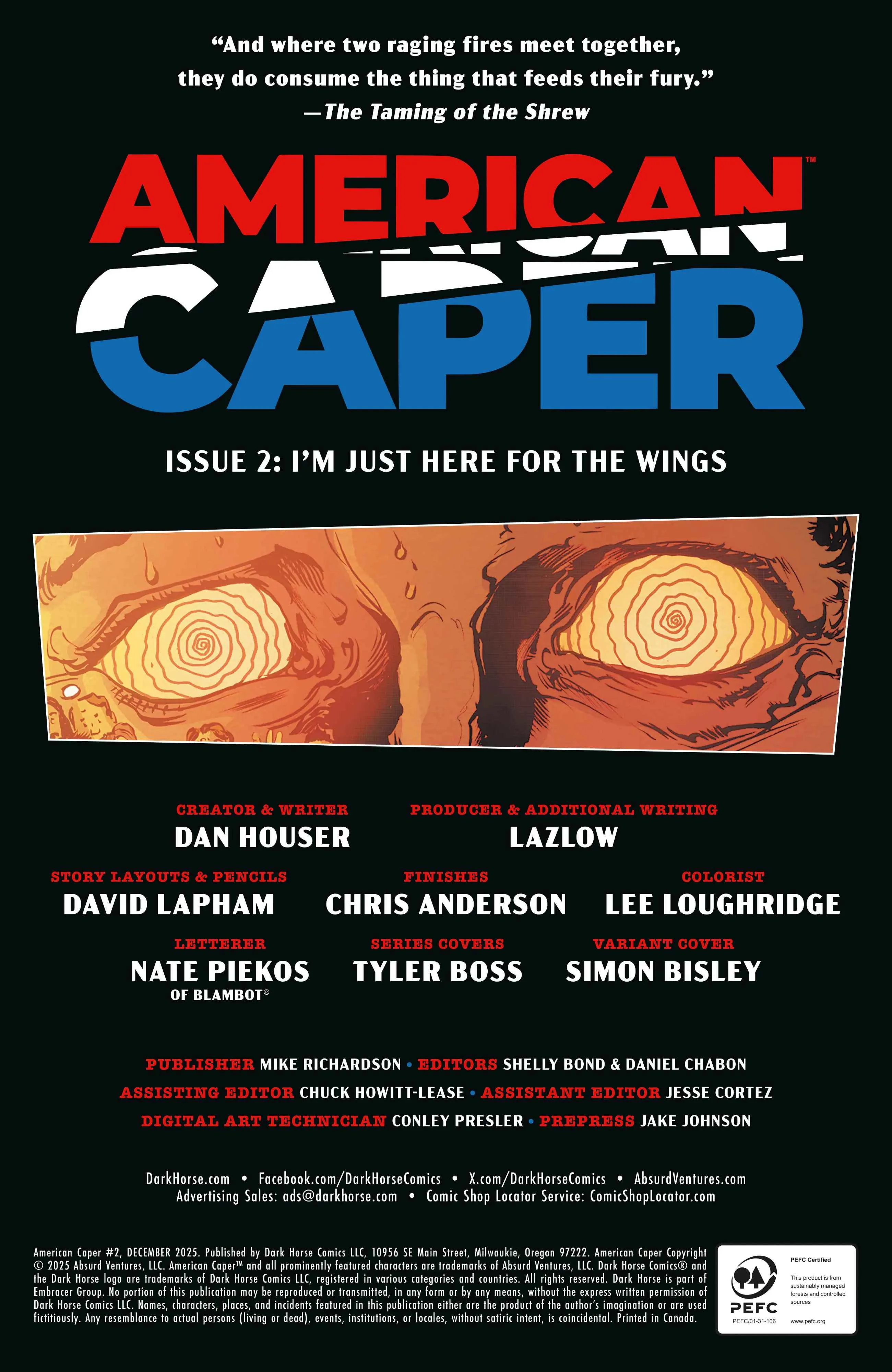 American Caper Chapter 2 page 1 - 