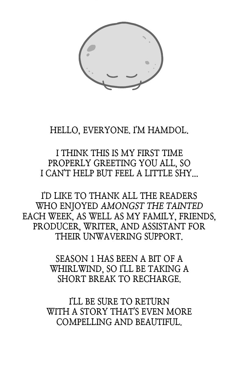 Amongst the Tainted Season 1 Afterword page 2 - 