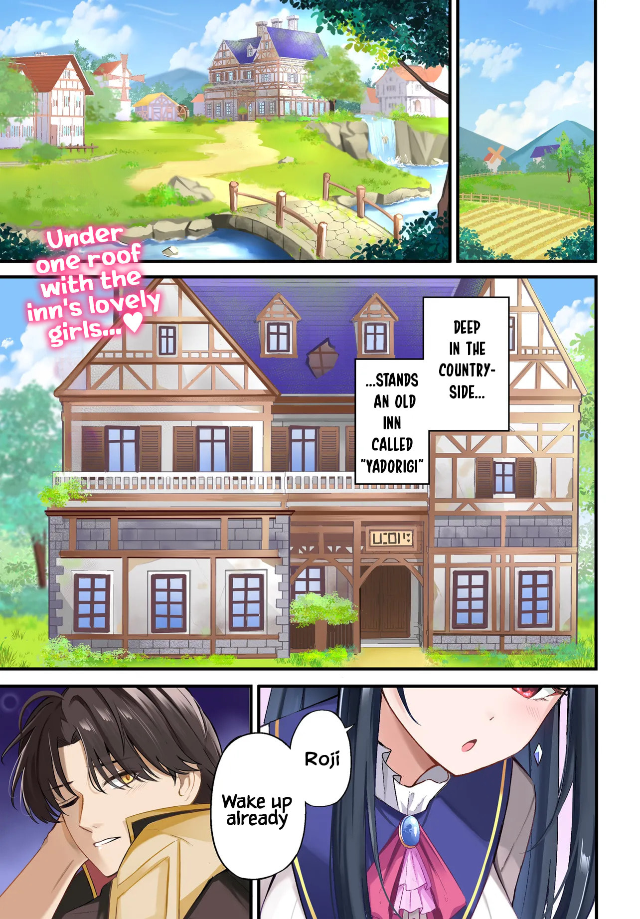 An Alchemist Who Started Working as a Handyman at an Inn Ends Up Living with the Inn's Lovely Girls Chapter 1 page 1 - 