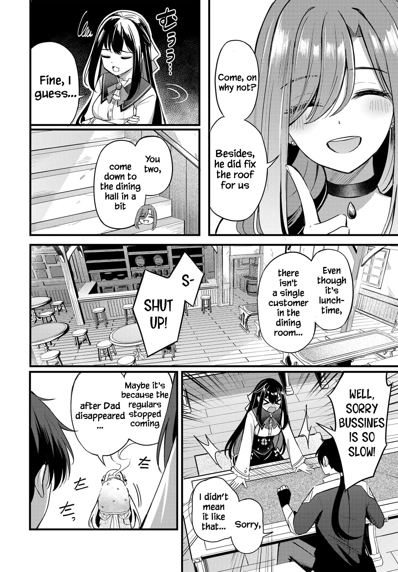 An Alchemist Who Started Working as a Handyman at an Inn Ends Up Living with the Inn's Lovely Girls Chapter 1 page 7 - 