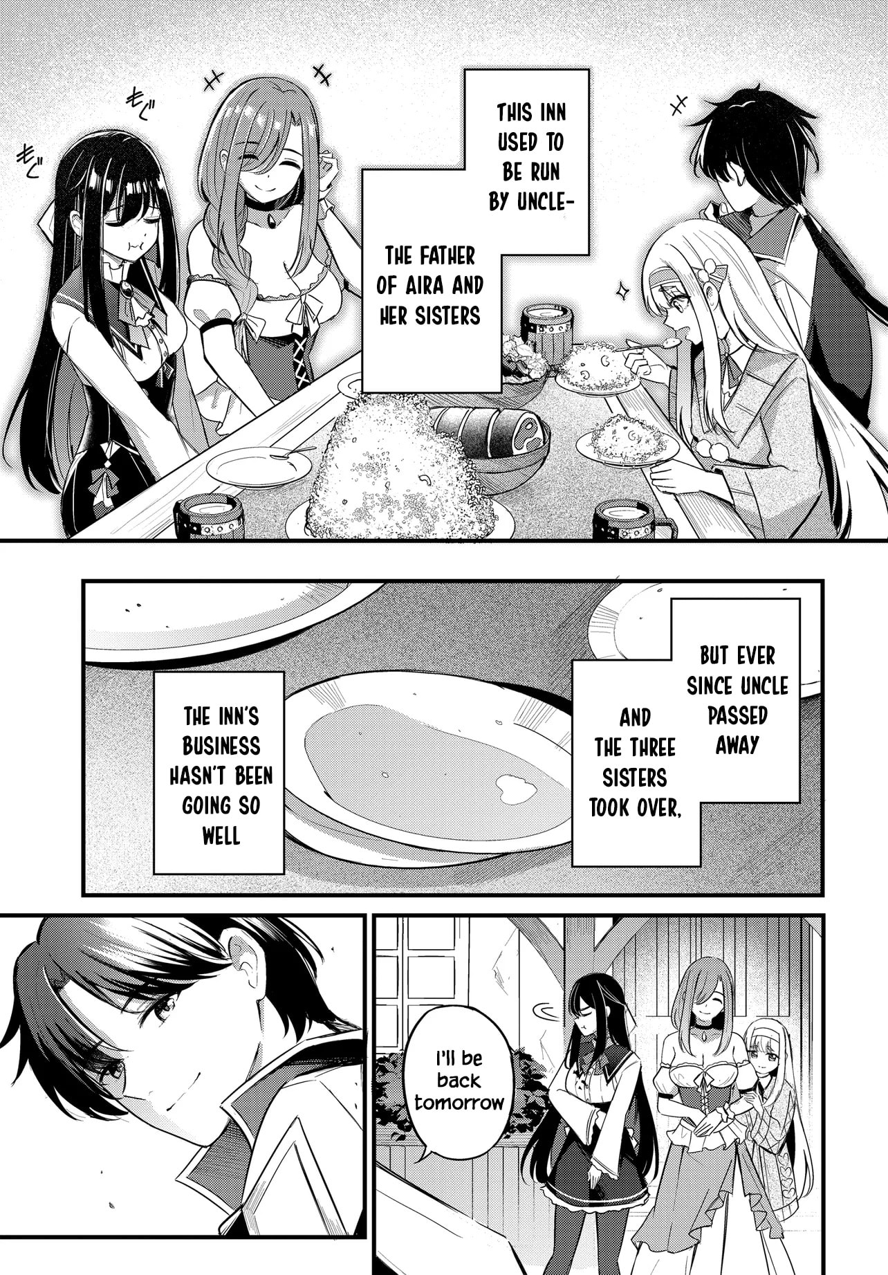 An Alchemist Who Started Working as a Handyman at an Inn Ends Up Living with the Inn's Lovely Girls Chapter 1 page 10 - 