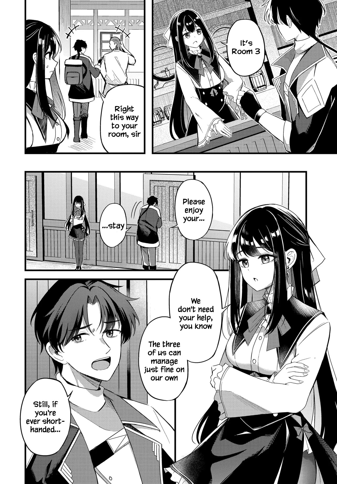 An Alchemist Who Started Working as a Handyman at an Inn Ends Up Living with the Inn's Lovely Girls Chapter 2 page 8 - 