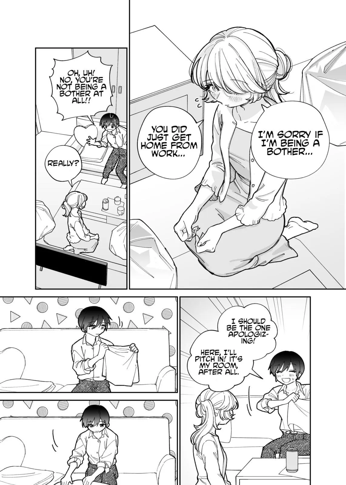 An OL at Her Limit and a College Girl Chapter 0.99 page 13 - 