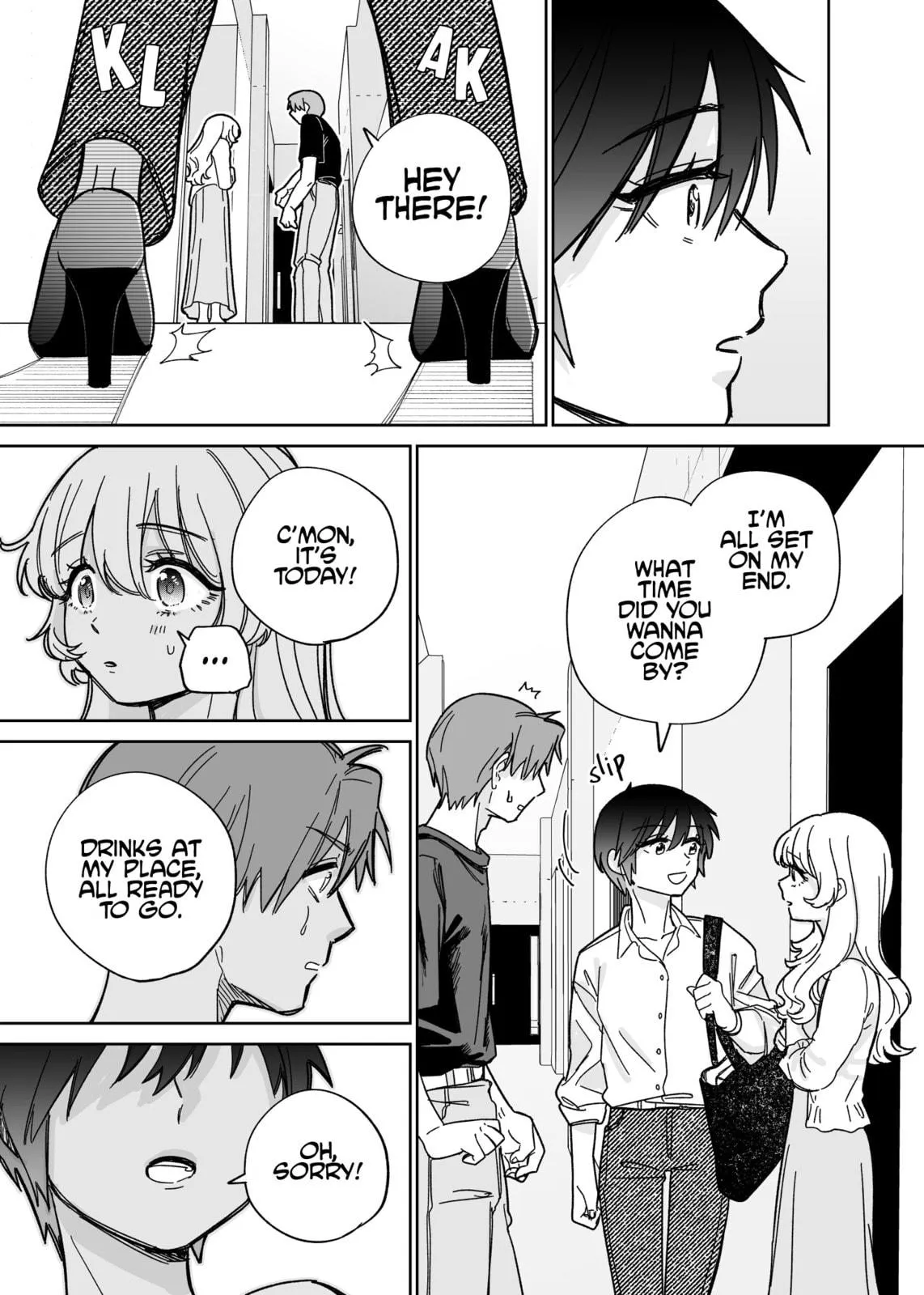 An OL at Her Limit and a College Girl Chapter 0.99 page 7 - 