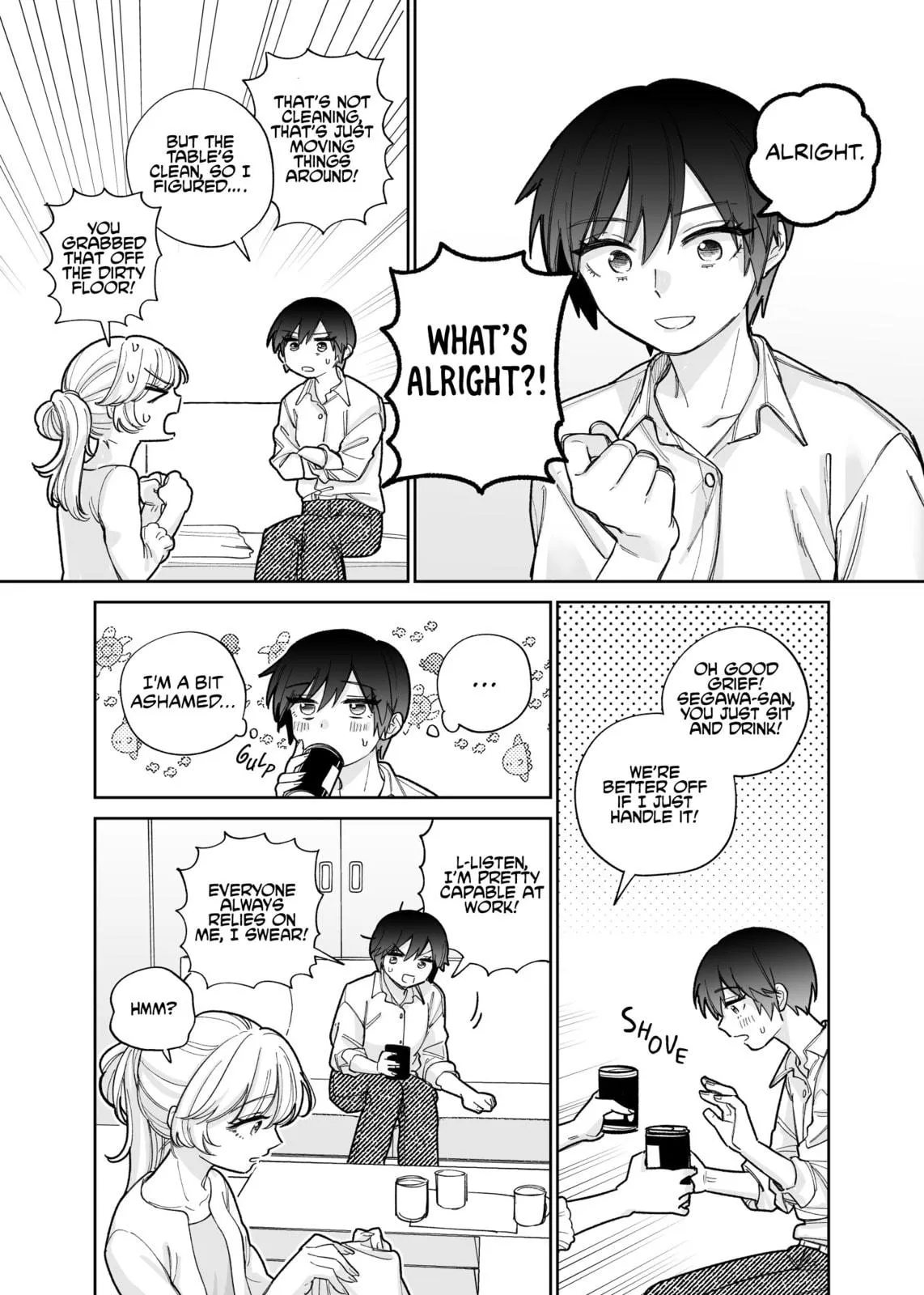 An OL at Her Limit and a College Girl Chapter 1 page 14 - 