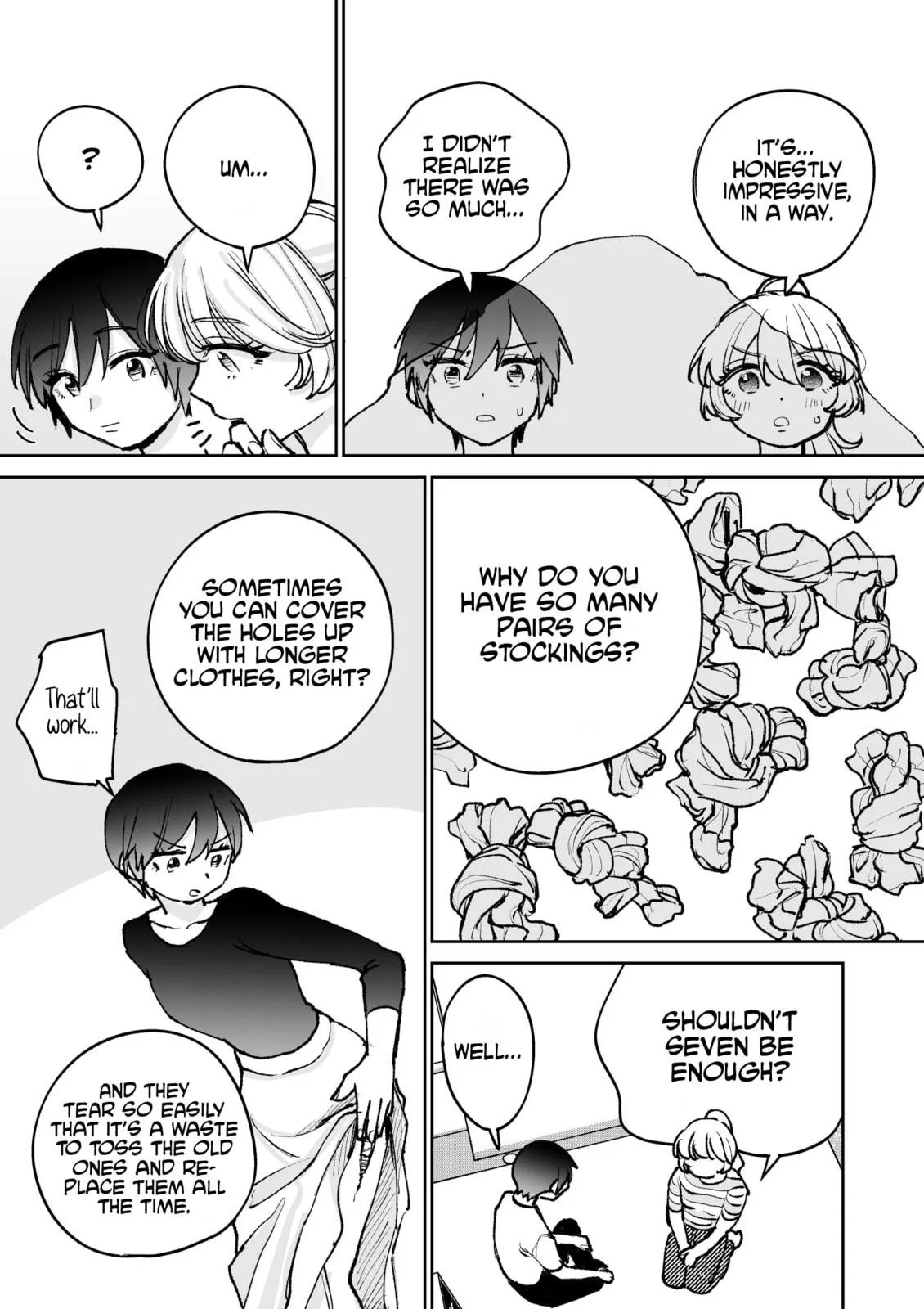 An OL at Her Limit and a College Girl Chapter 2 page 6 - 