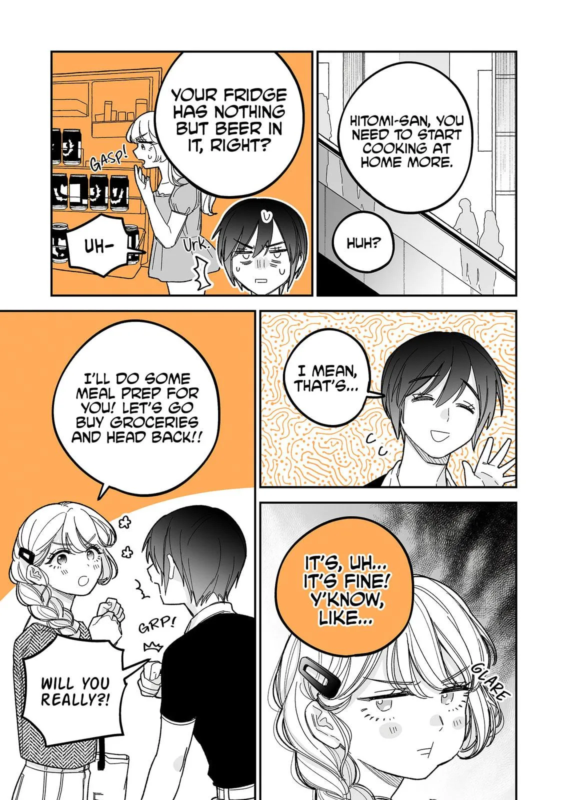 An OL at Her Limit and a College Girl Chapter 5 page 9 - 