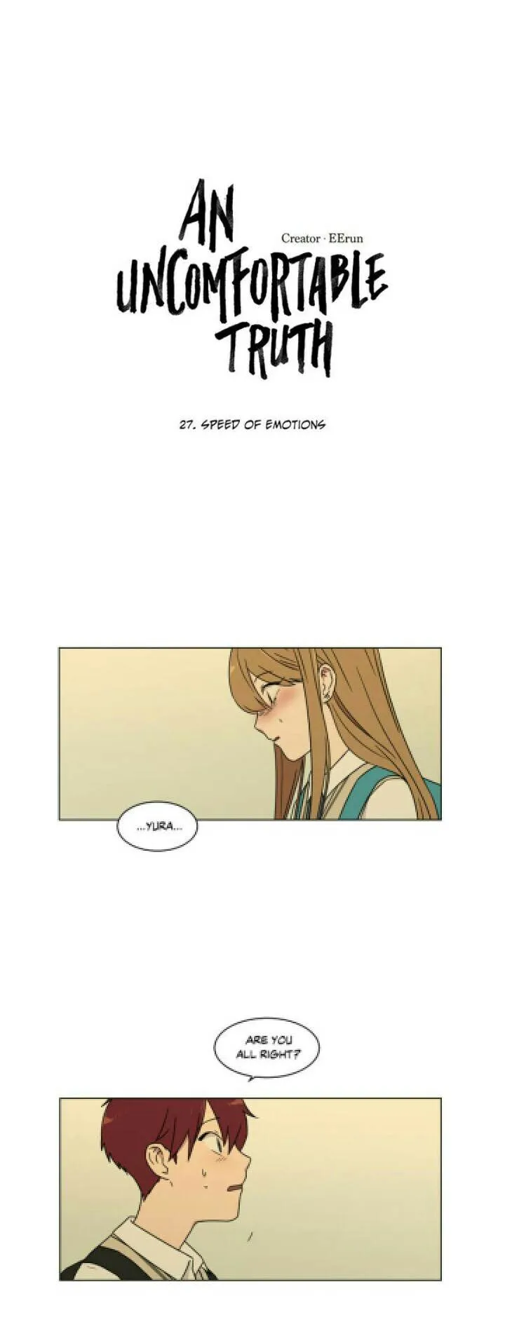 An Uncomfortable Truth Chapter 27 page 1 - 