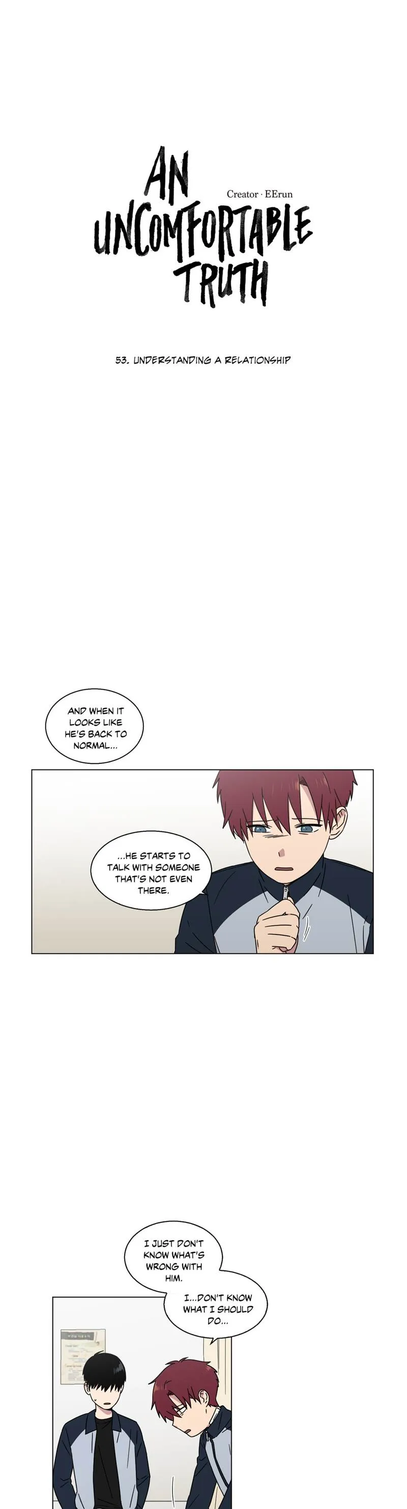 An Uncomfortable Truth Chapter 53 page 1 - 