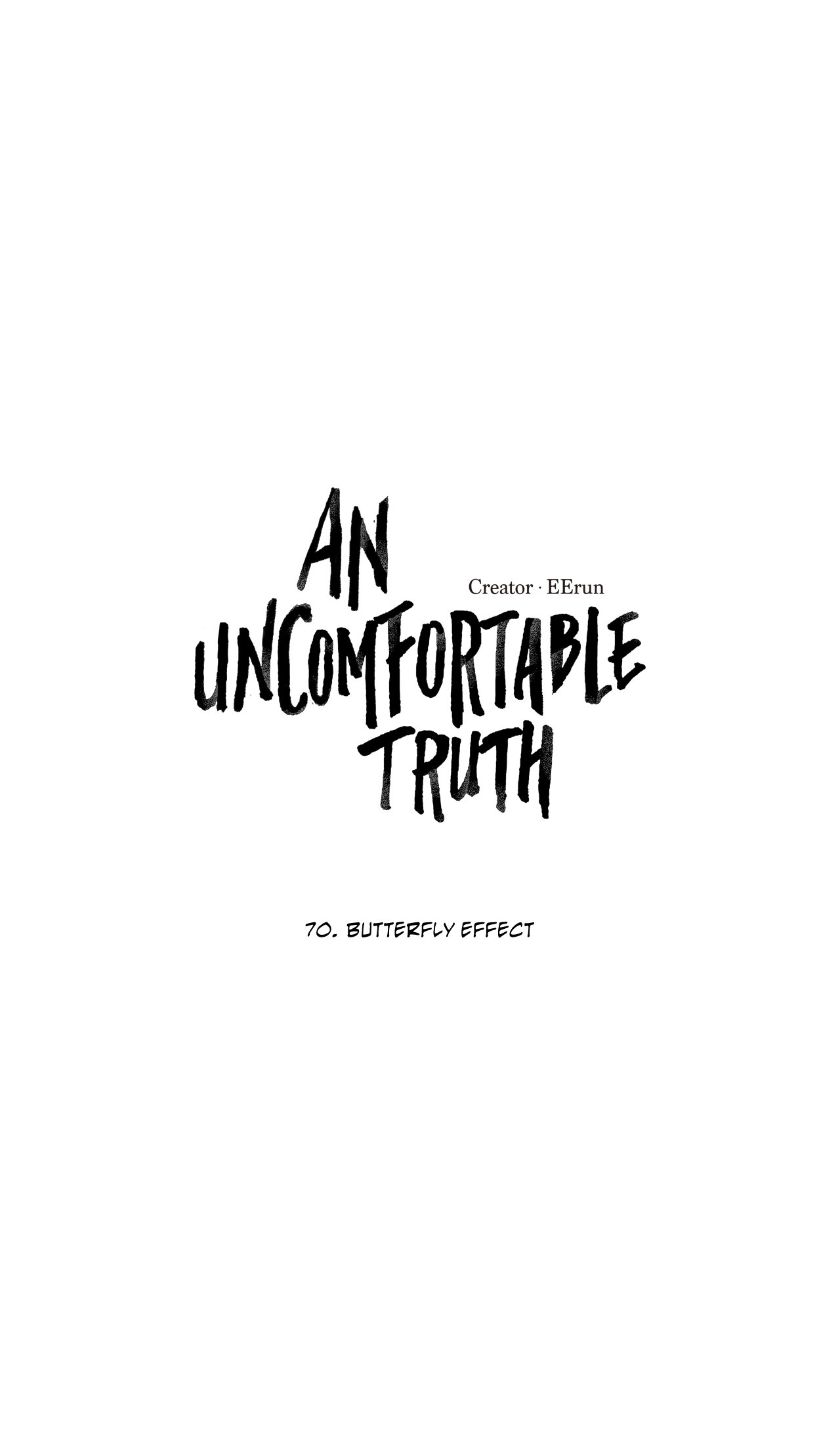 An Uncomfortable Truth Chapter 71 page 1 - 