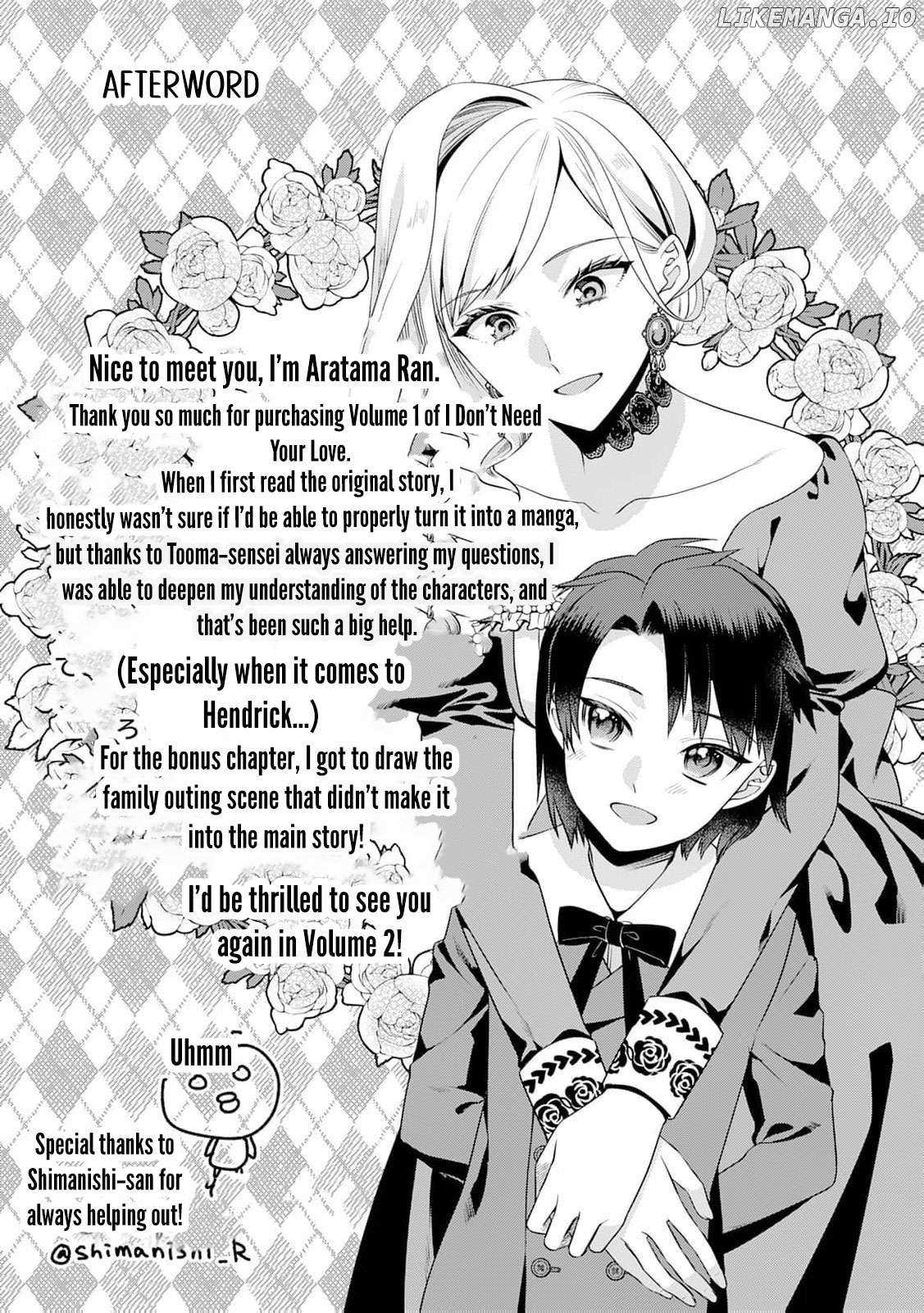Anata no Ai Nado Irimasen Chapter 6 page 32 - 