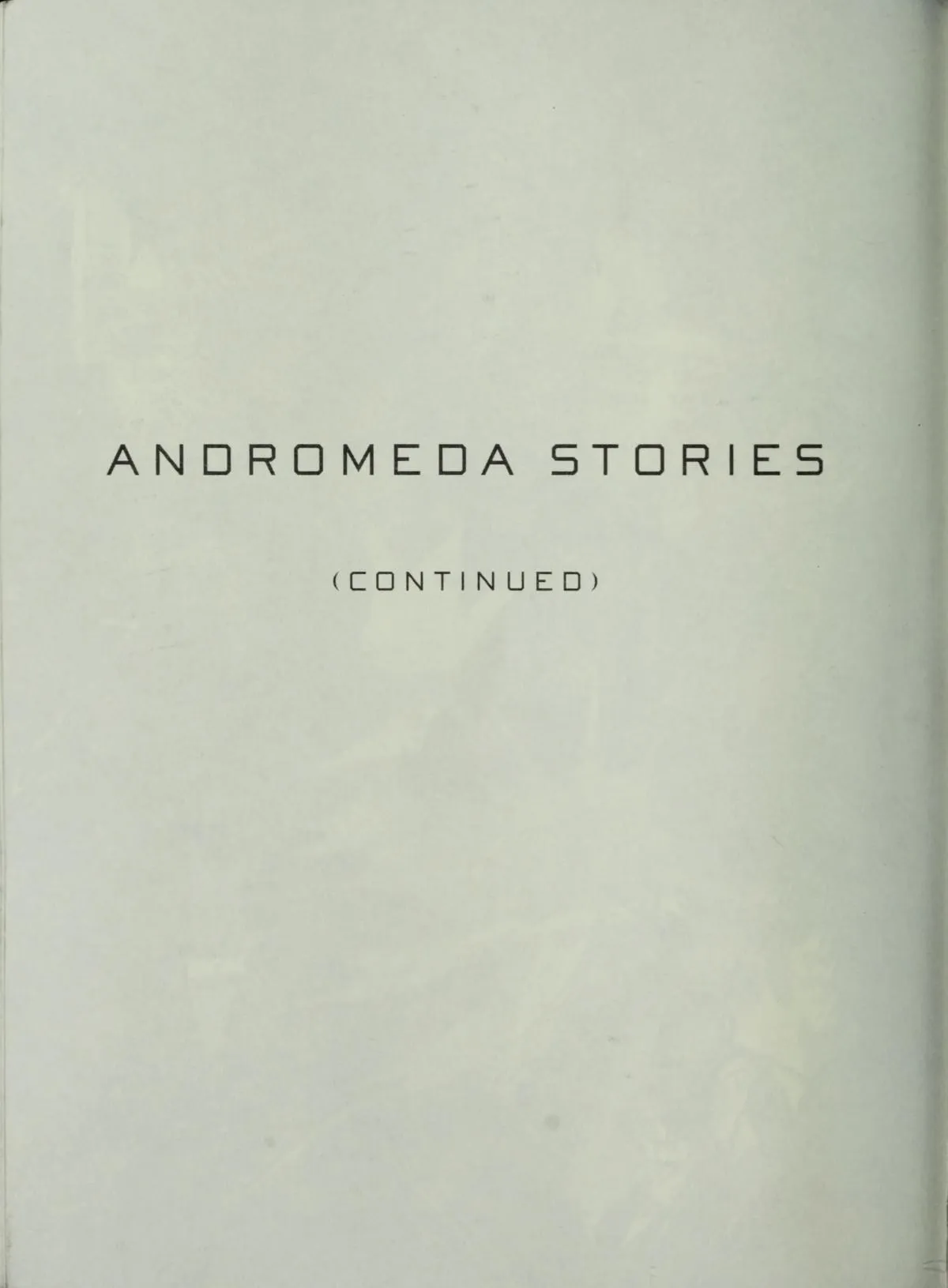 Andromeda Stories Chapter 1.5 page 5 - 