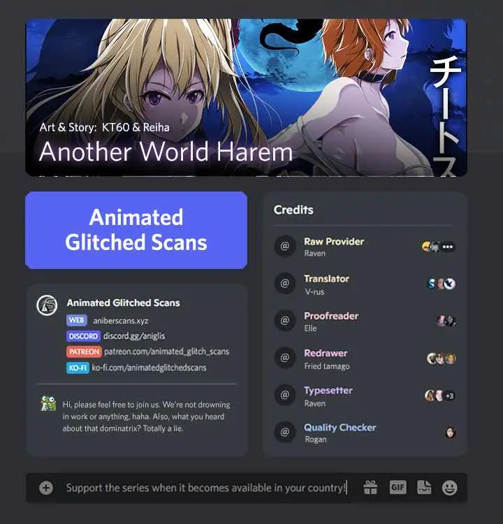 Another world harem using the cheat skill 