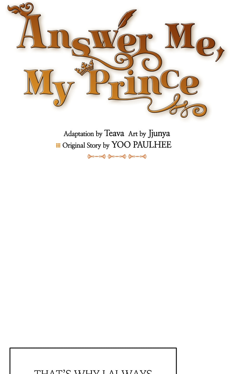 Answer Me, My Prince Chapter 82 page 22 - 